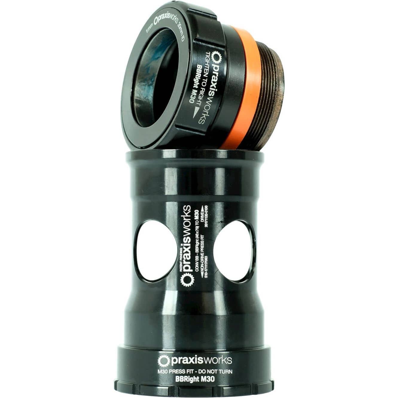 Praxis Trapas Adapter M30 Bhelder Road 79Mm - Le Coq Wielerartikelen