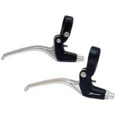 Saccon Remgreep Set L67 V-Brake Zwart/Aluminium - Le Coq Wielerartikelen