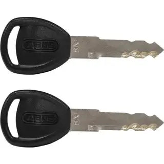 Abus 8900 kettingslot van 110 cm en 9 mm dik met ART2 keurmerk, stevig fiets- en bagageslot, zwart kunststof omhulsel