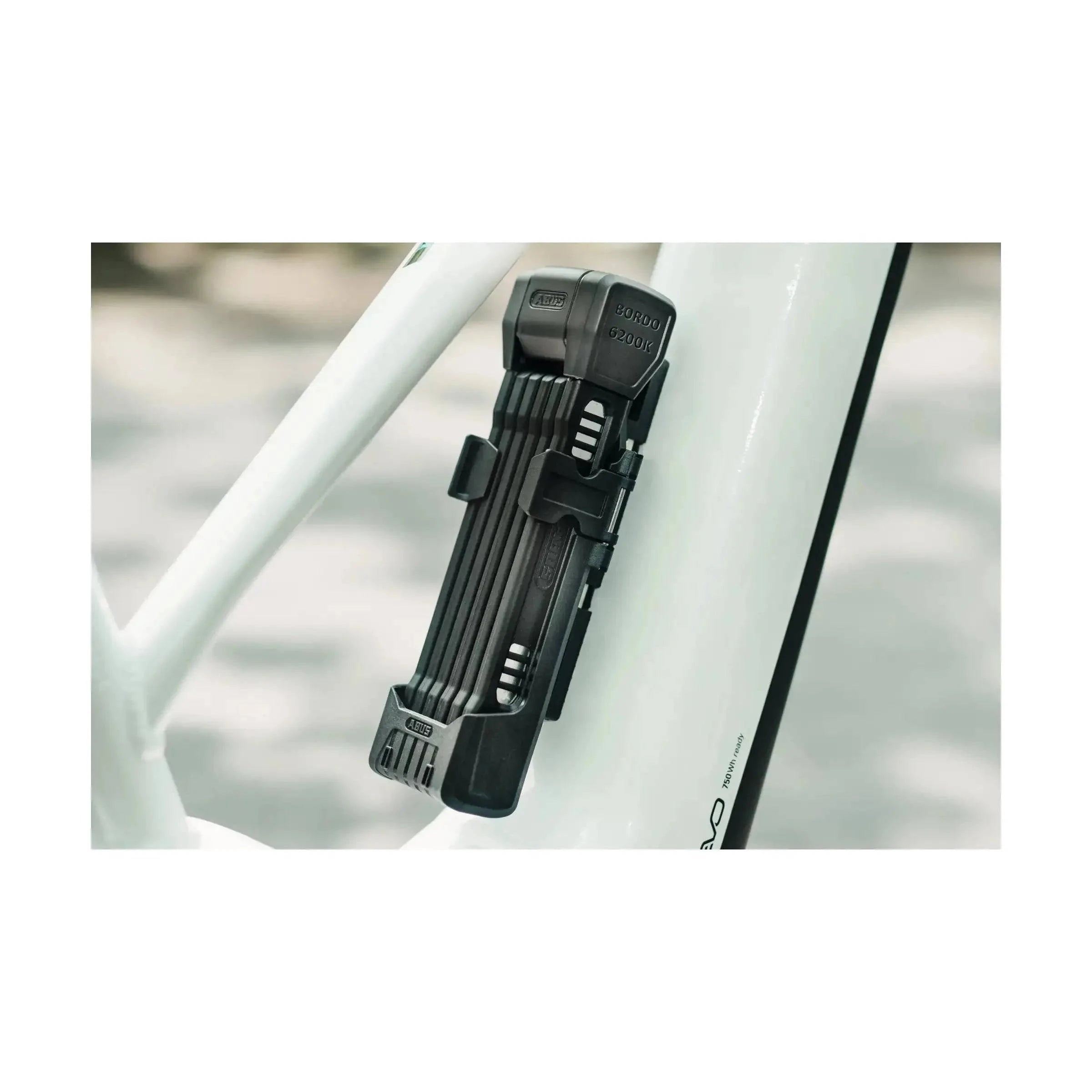 Vouwslot Abus Bordo 6200K SH 90cm - Zwart - Le Coq Wielerartikelen