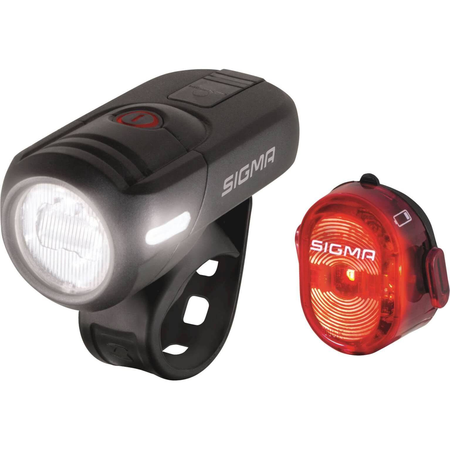 Sigma Verlichtingsset Aura 45 + Nugget Ii Usb - Le Coq Wielerartikelen