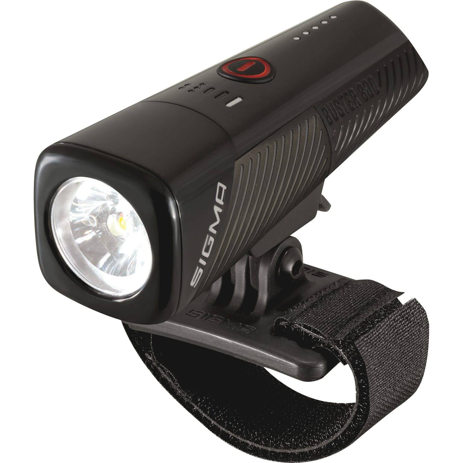 Sigma Helmlamp Buster 800 Hl Usb - Le Coq Wielerartikelen