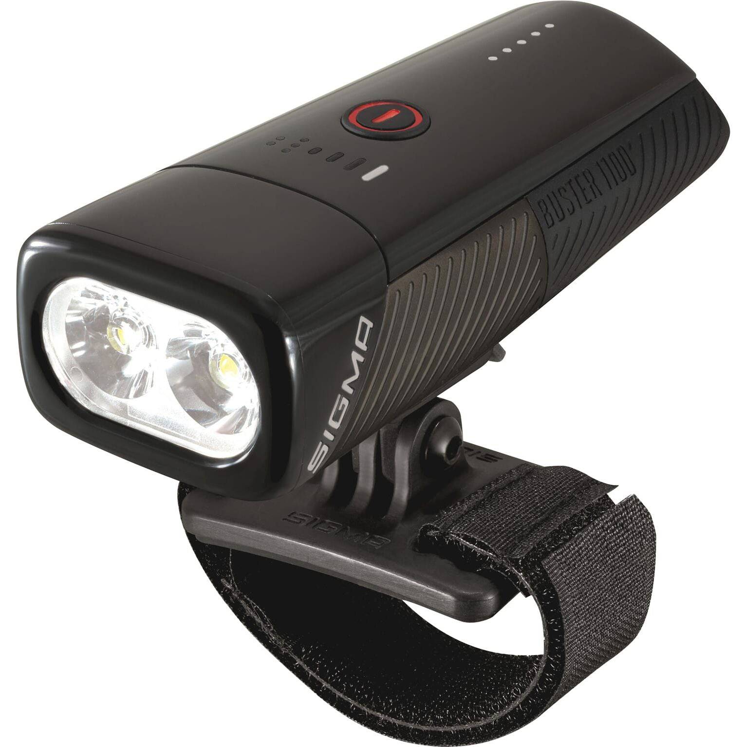 Sigma Helmlamp Buster 1100 Hl Usb - Le Coq Wielerartikelen