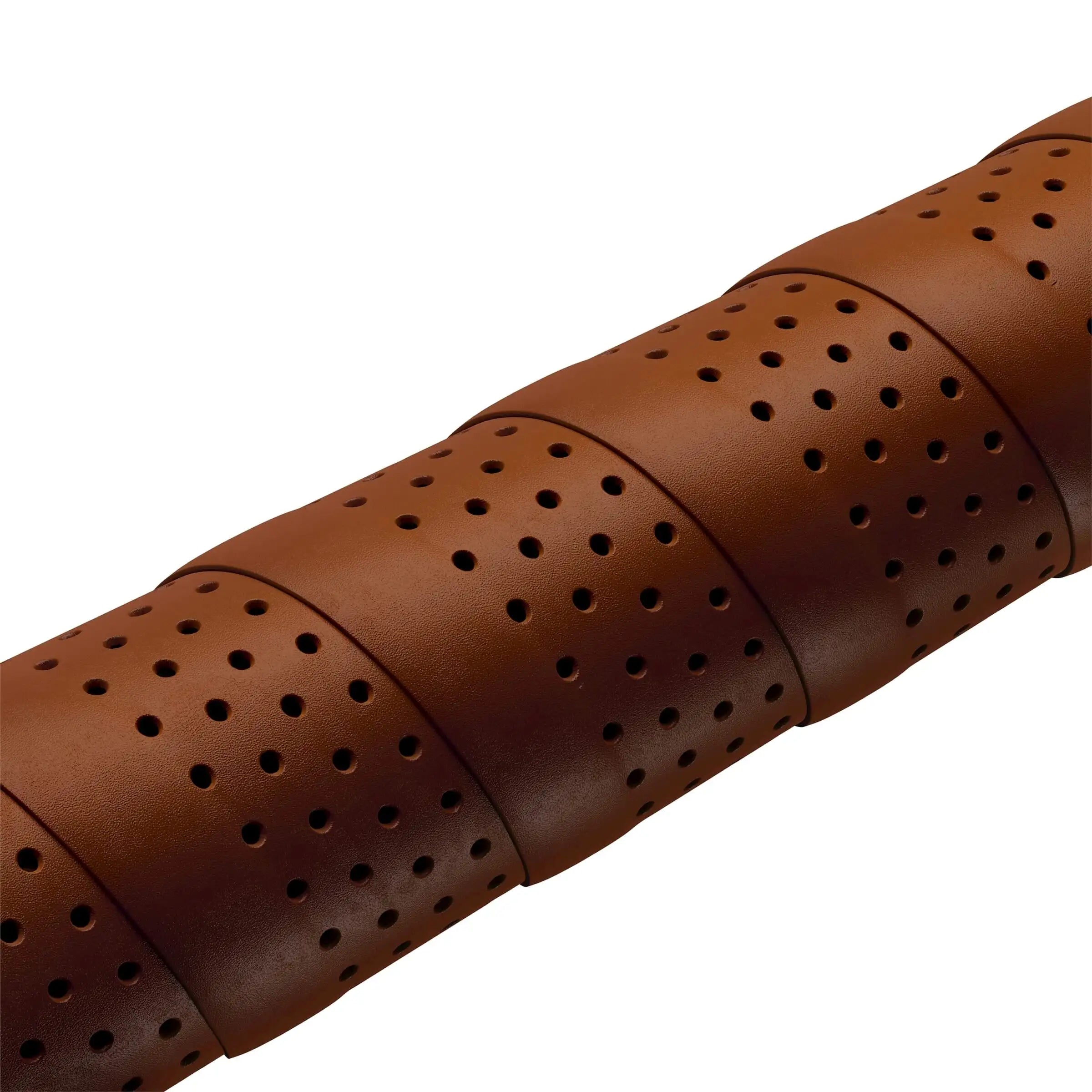 Brooks leren stuurlint met zwart ontwerp, geschikt voor racefietsen en comfortabel voor lange ritten.