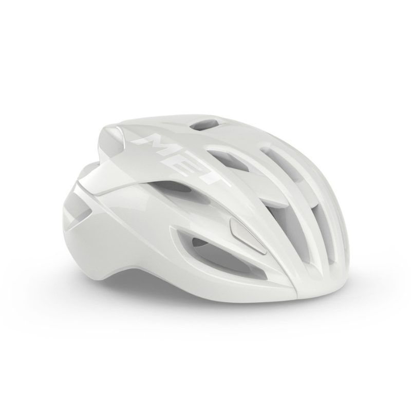Rode MET Rivale Mips racefietshoofdbescherming met ventilatiegaten, geschikt voor wielrenners en racefietsers.
