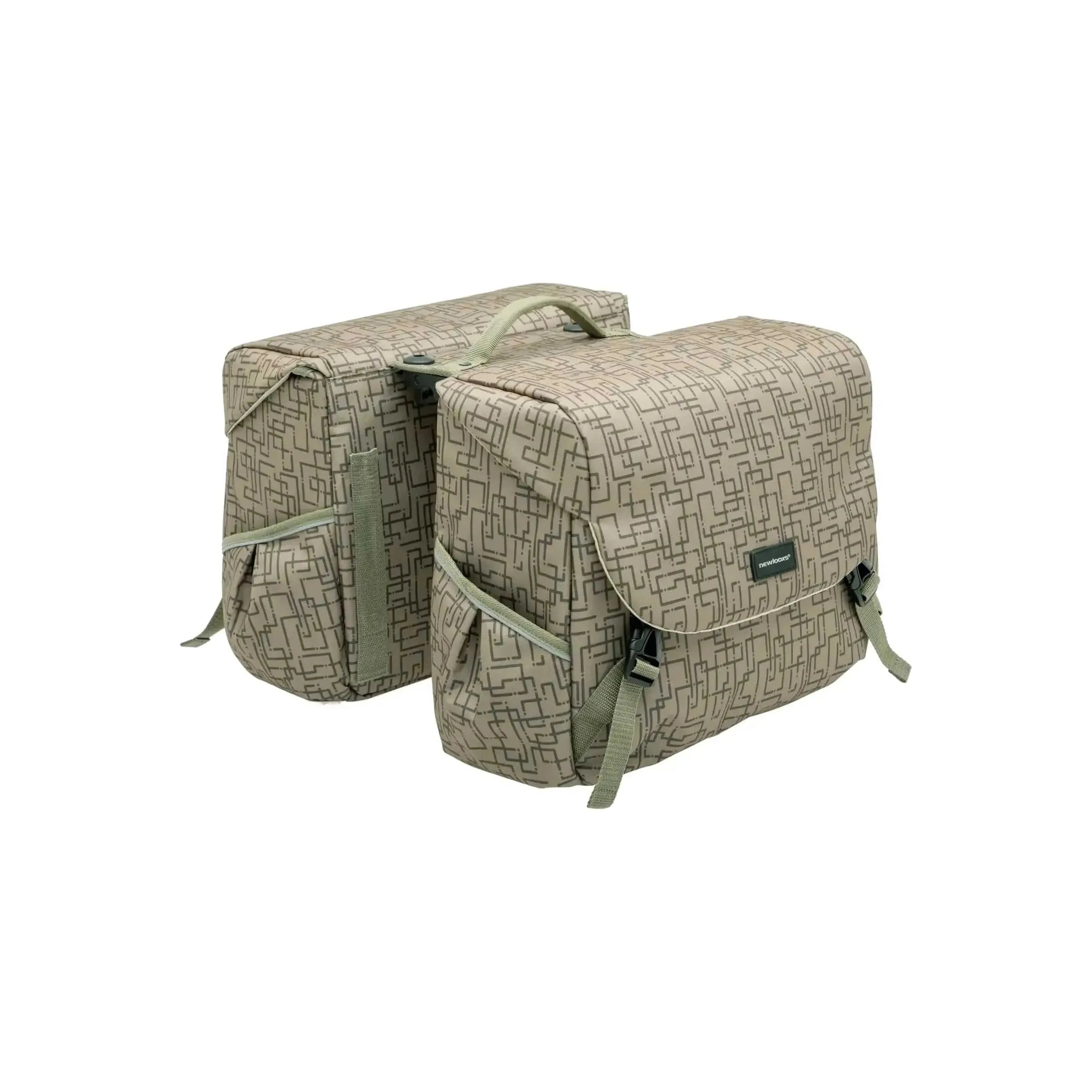 New Looxs Dubbele Fietstas Mondi Joy Double RT 38 Liter - Le Coq Wielerartikelen