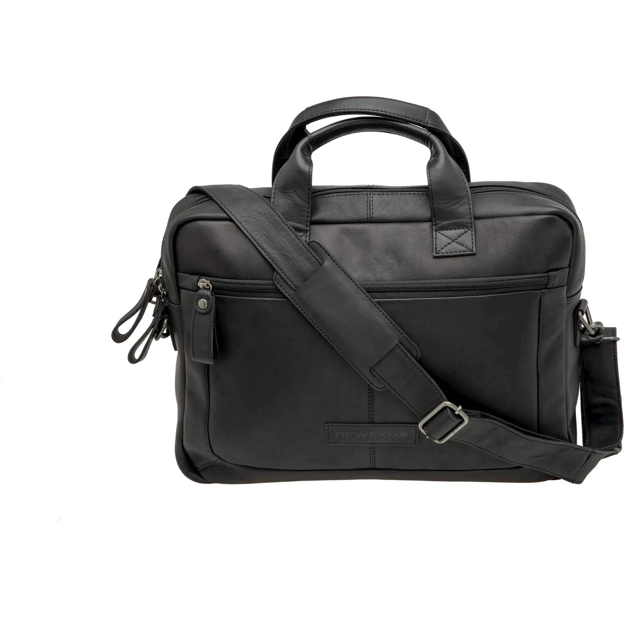 New Looxs Laptoptas Luko 7.5 Liter - 42 X 6 X 30 Cm - Gemaakt Van Luxe Leder - Le Coq Wielerartikelen