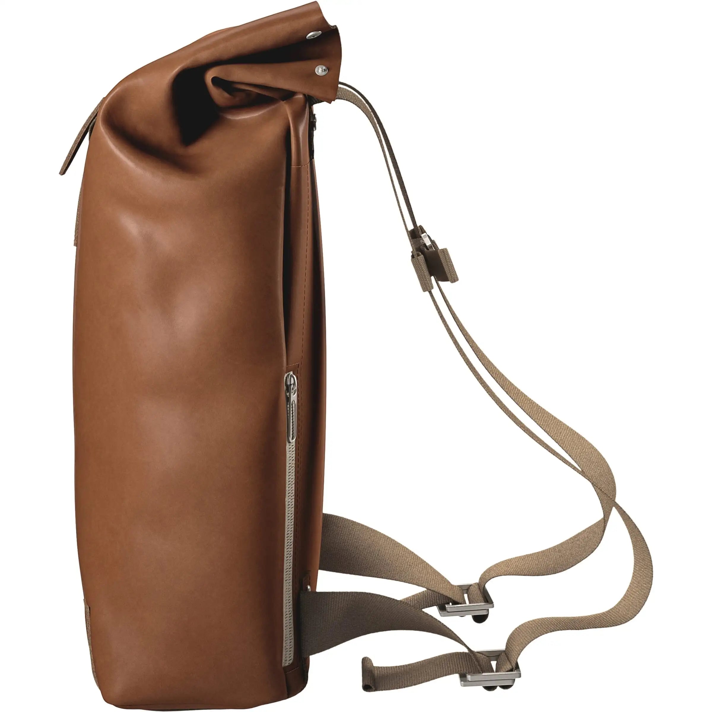 Brooks Pickwick M Leather rugzak met 26L capaciteit, leren ontwerp en verstelbare schouderbanden, ideaal voor dagelijks gebruik.