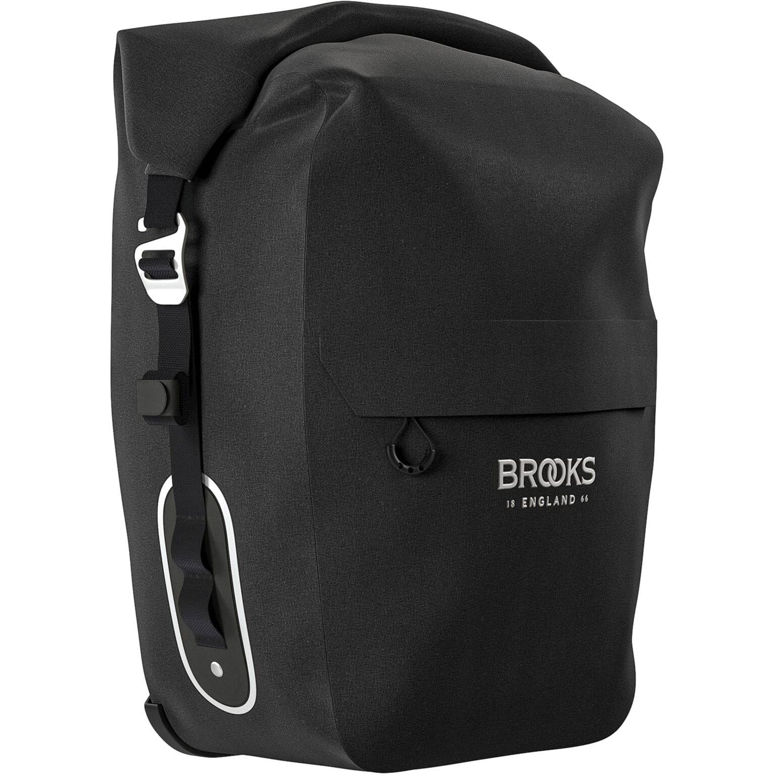Brooks fietstas Enkel Scape L 18-22L, rugzakvormige tas met verstelbare schouderbanden, geschikt voor fietsen en reizen