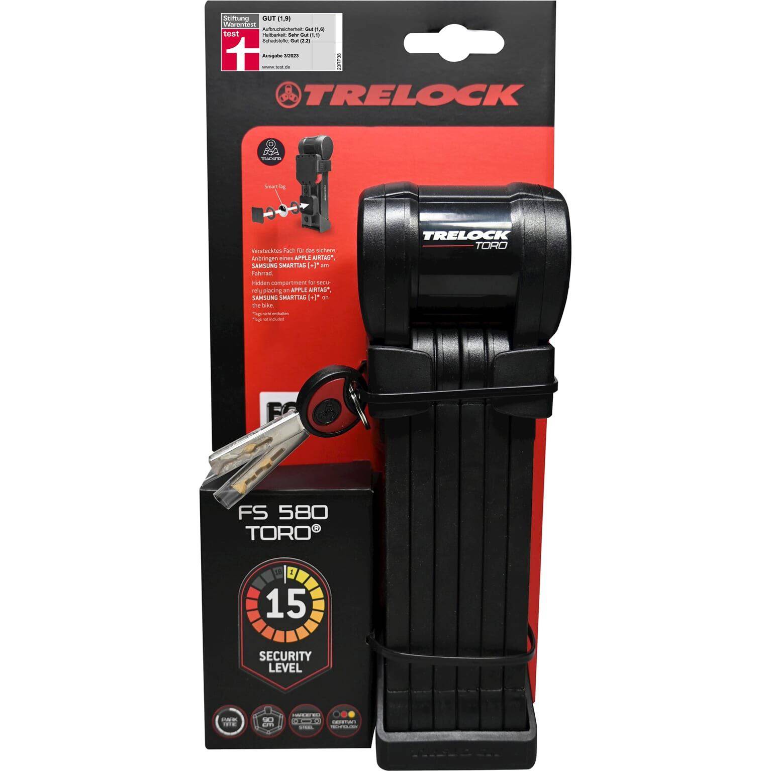 Trelock Vouwslot Fs 580 Toro Zf 580 X-Press 90 Art2 - Le Coq Wielerartikelen