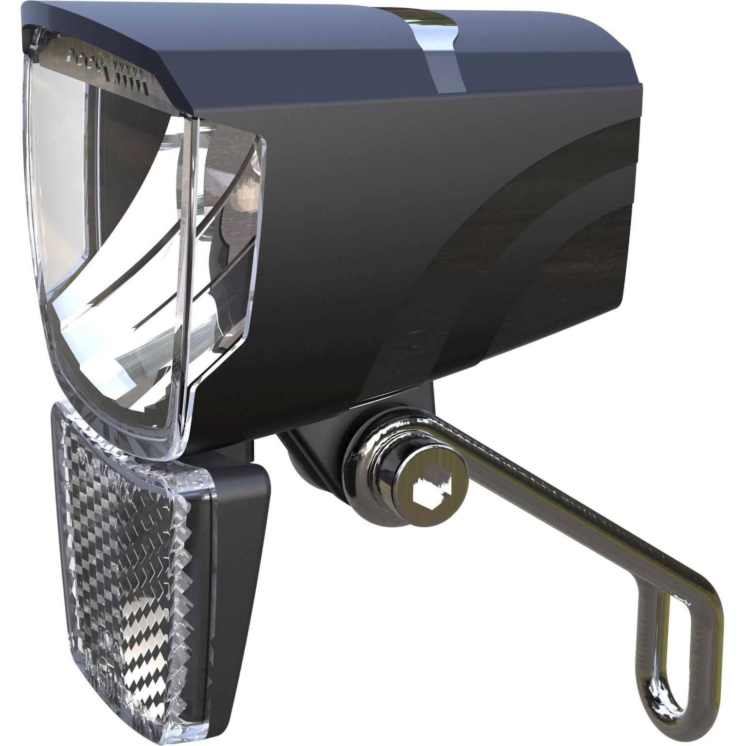 Union Koplamp Un-4270E Spark 6-44V 50 Lux Zwart Op Kaart - Le Coq Wielerartikelen