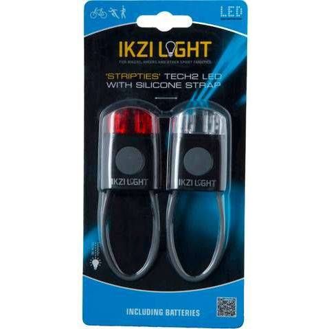 Ikzi Verlichtingsset Mini Stripties Led - Zwart - Le Coq Wielerartikelen