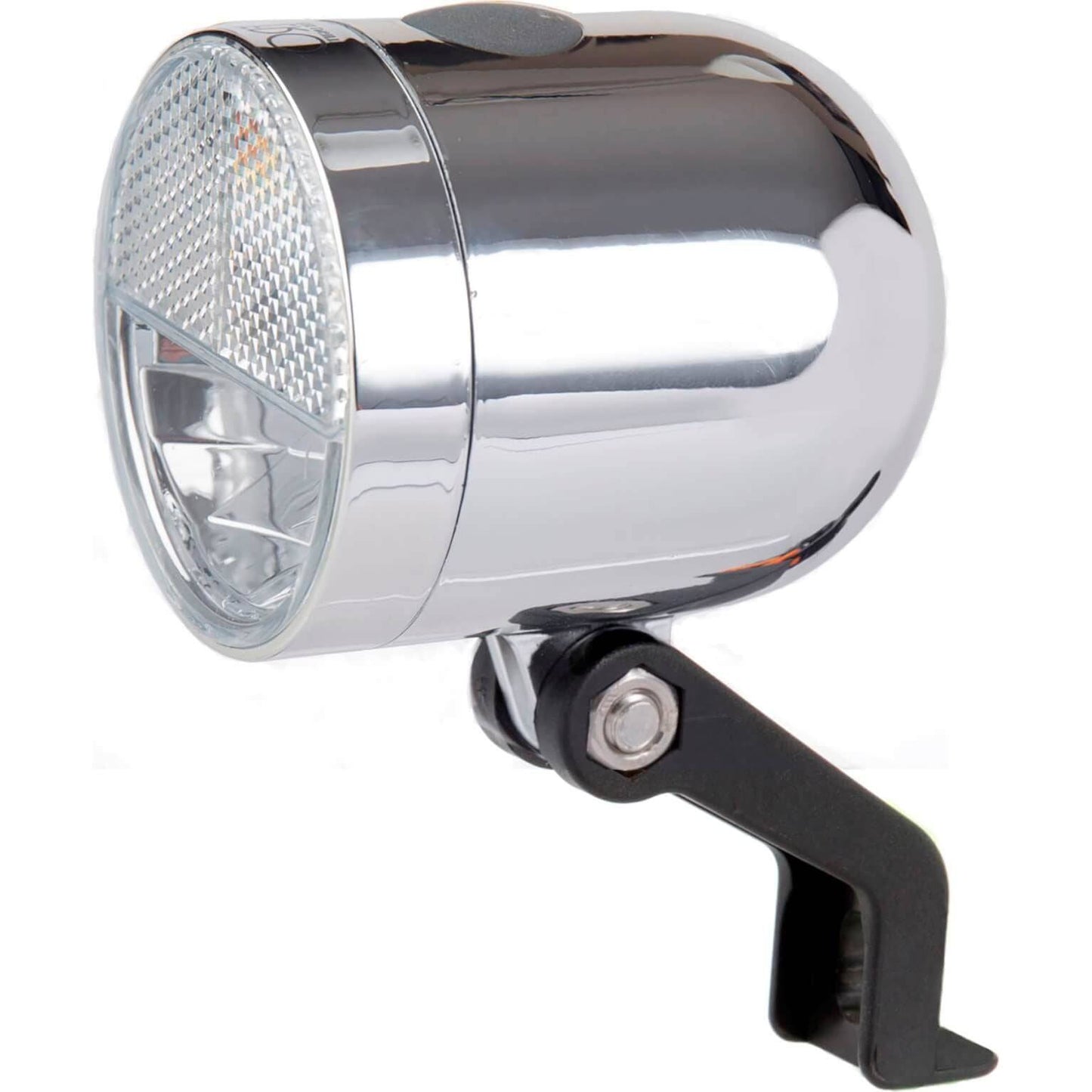 Ikzi Light Koplamp Nero Batterij 10 Lux Chroom - Le Coq Wielerartikelen