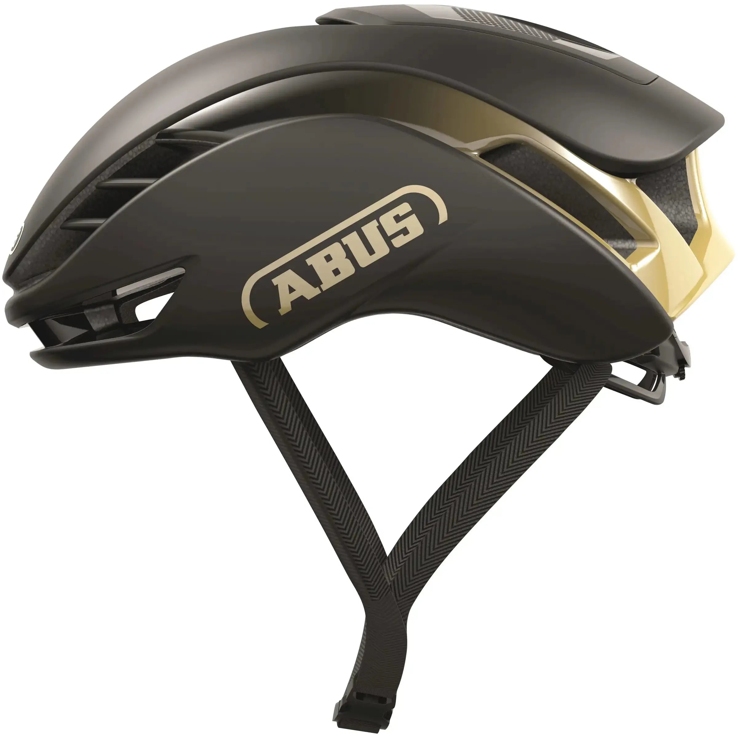 Abus Gamechanger 2.0 racefietshelm in groen met aerodynamisch Blade ontwerp, verstelbare ventilatieopeningen en lichte constructie