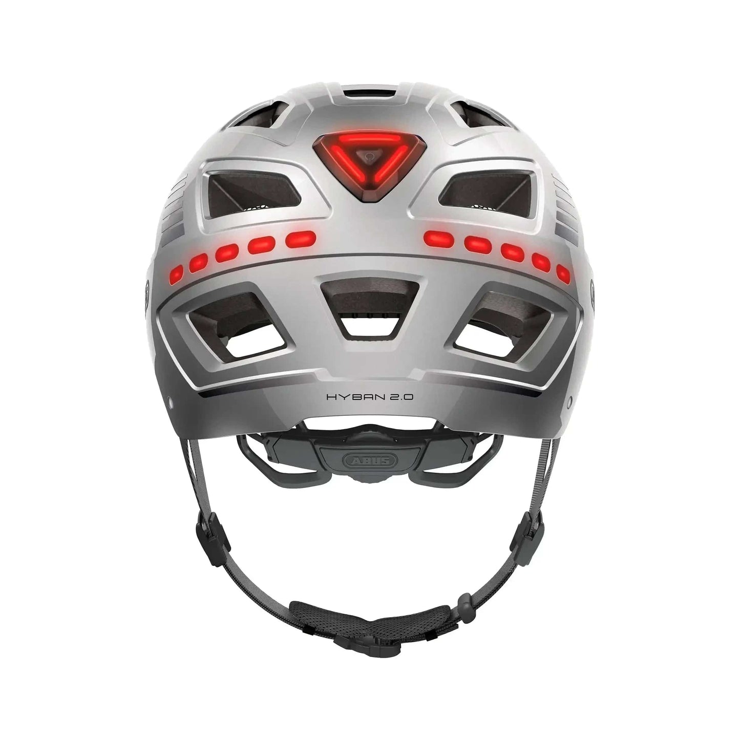 Abus Fietshelm Hyban 2.0 Led - Le Coq Wielerartikelen