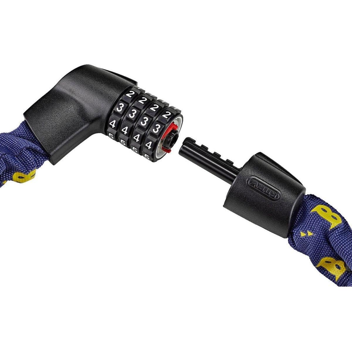 Abus Kettingslot Code Tresor 1385/75 Blauw Mask - Le coq wielerartikelen