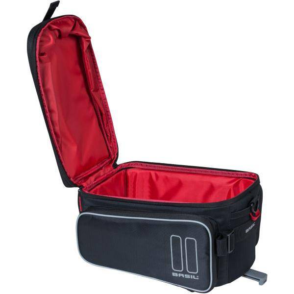 Basil Bagagedragertas Sport Design Trunkbag Mik 7 Tot 15 Liter 36 X 26 X 18 Cm - Zwart - Le Coq Wielerartikelen