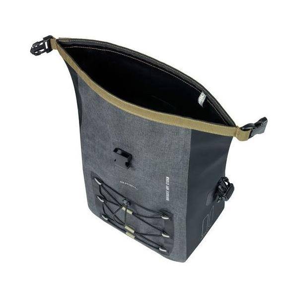 Basil Enkele Fietstas Navigator Storm M 12-15 Liter 34 X 28 X 17 Cm - Zwart - Le coq wielerartikelen