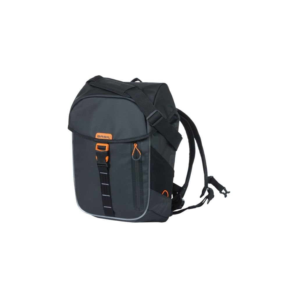 Basil Fietsrugzak Miles Daypack Nordlicht 17 Liter 31 X 17 X 44 Cm - Le Coq Wielerartikelen