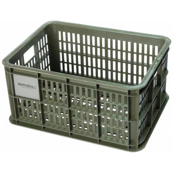 Basil Gerecyclede Fietskrat Crate S 17.5 Liter 29 X 39 X 20 Cm - Le Coq Wielerartikelen