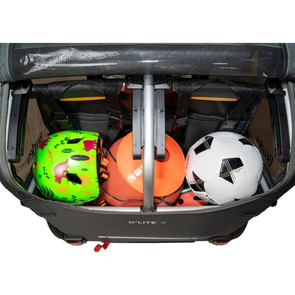 Burley Fietskar D'Lite X Double 2 Kind Sage Green / Charcoal Grey MY23 - Le Coq Wielerartikelen