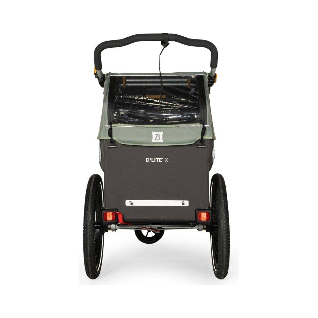 Burley Fietskar D'Lite X Single 1 Kind Sage Green / Charcoal Grey MY23 - Le Coq Wielerartikelen