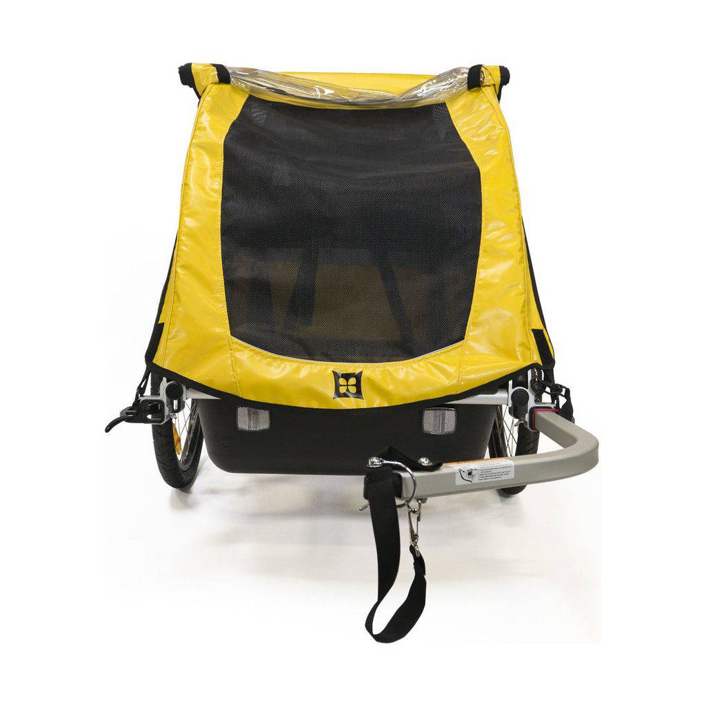 Burley Fietskar Rental Cub 2 Kind Yellow - Le Coq Wielerartikelen