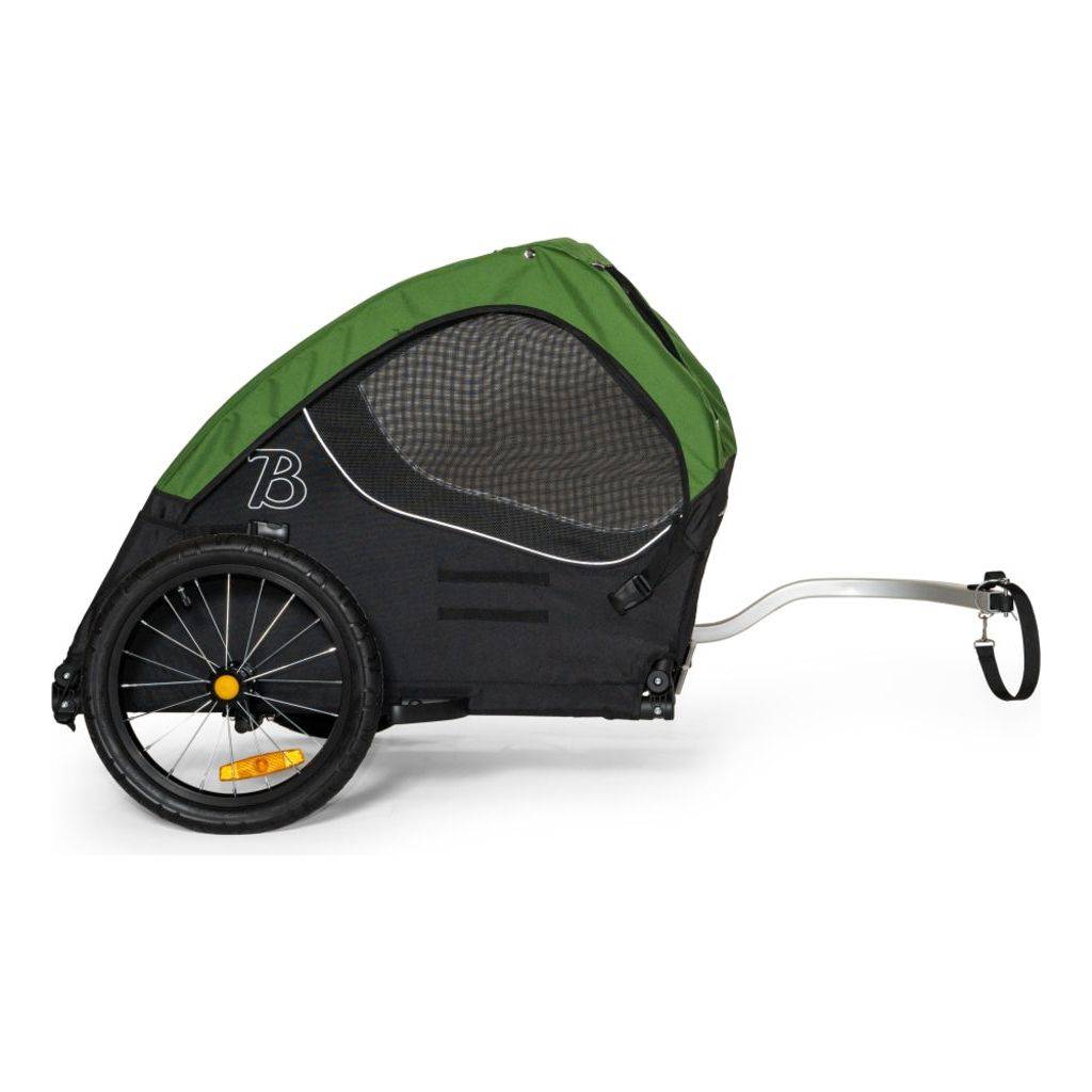 Burley Fietskar Tail Wagon Dier Fern Green / Black MY23 - Le Coq Wielerartikelen