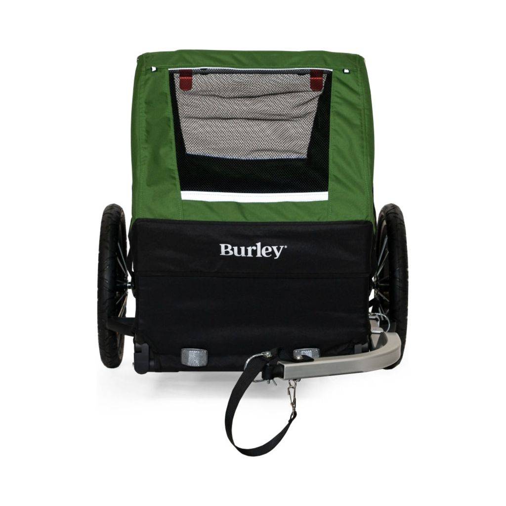 Burley Fietskar Tail Wagon Dier Fern Green / Black MY23 - Le Coq Wielerartikelen