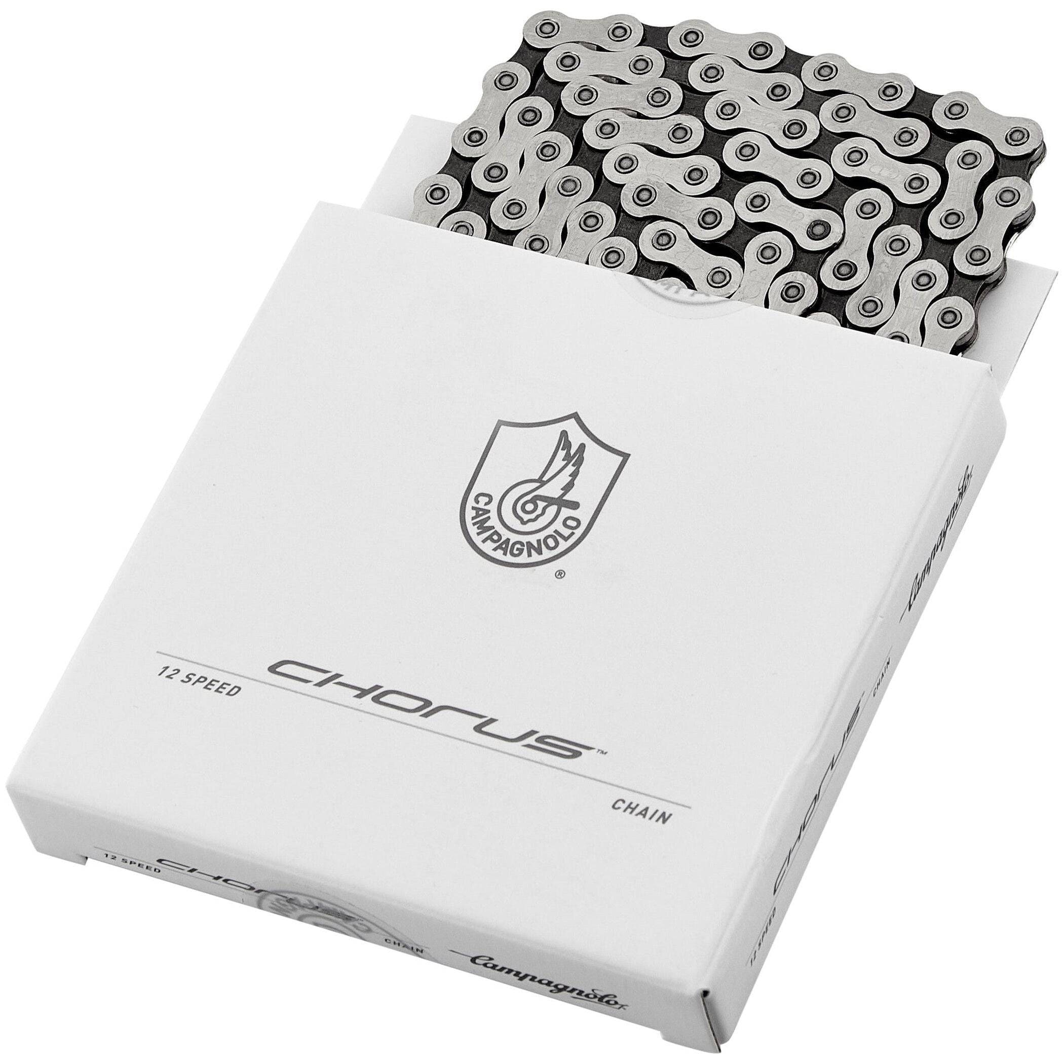 Ketting Campagnolo Chorus 12V 11/128 Zilver 114 Schakels - Le Coq Wielerartikelen