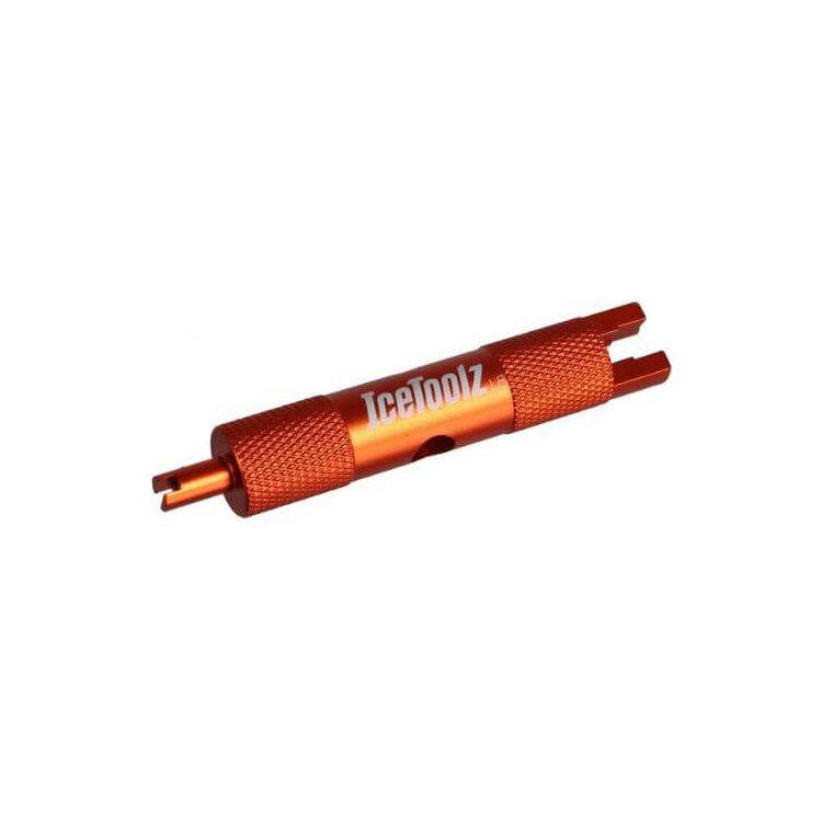 Icetoolz Binnenventielsleutel 66V1 Voor Presta & Schrader Ventielen - Le Coq Wielerartikelen