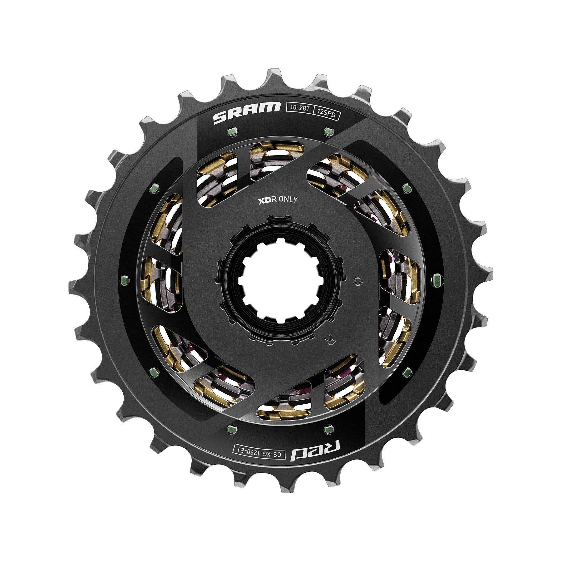Sram Cassette 12V Xg1290 E1 Regenboog Xdr - Le Coq Wielerartikelen