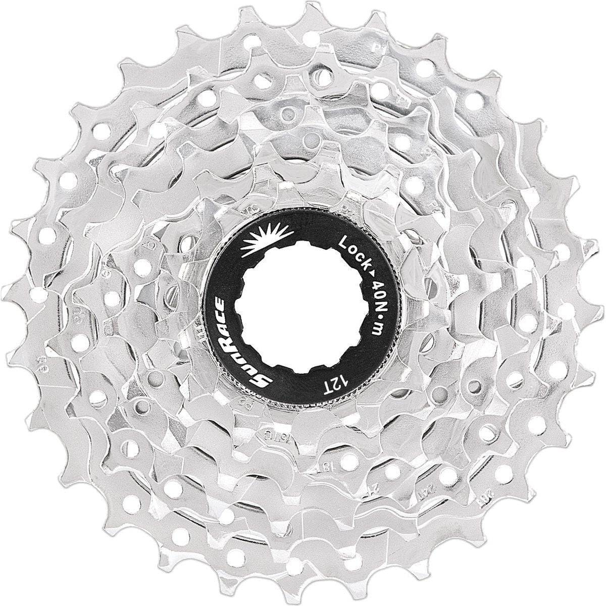 Sunrace Cassette 7 Speed Csm63 12-28T - Nikkel - Le Coq Wielerartikelen