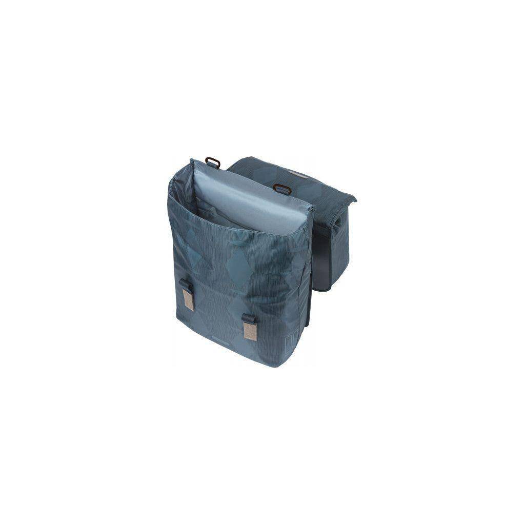 Dubbele Fietstas Basil Elegance Met Mik-Systeem 40-49 Liter - Le Coq Wielerartikelen