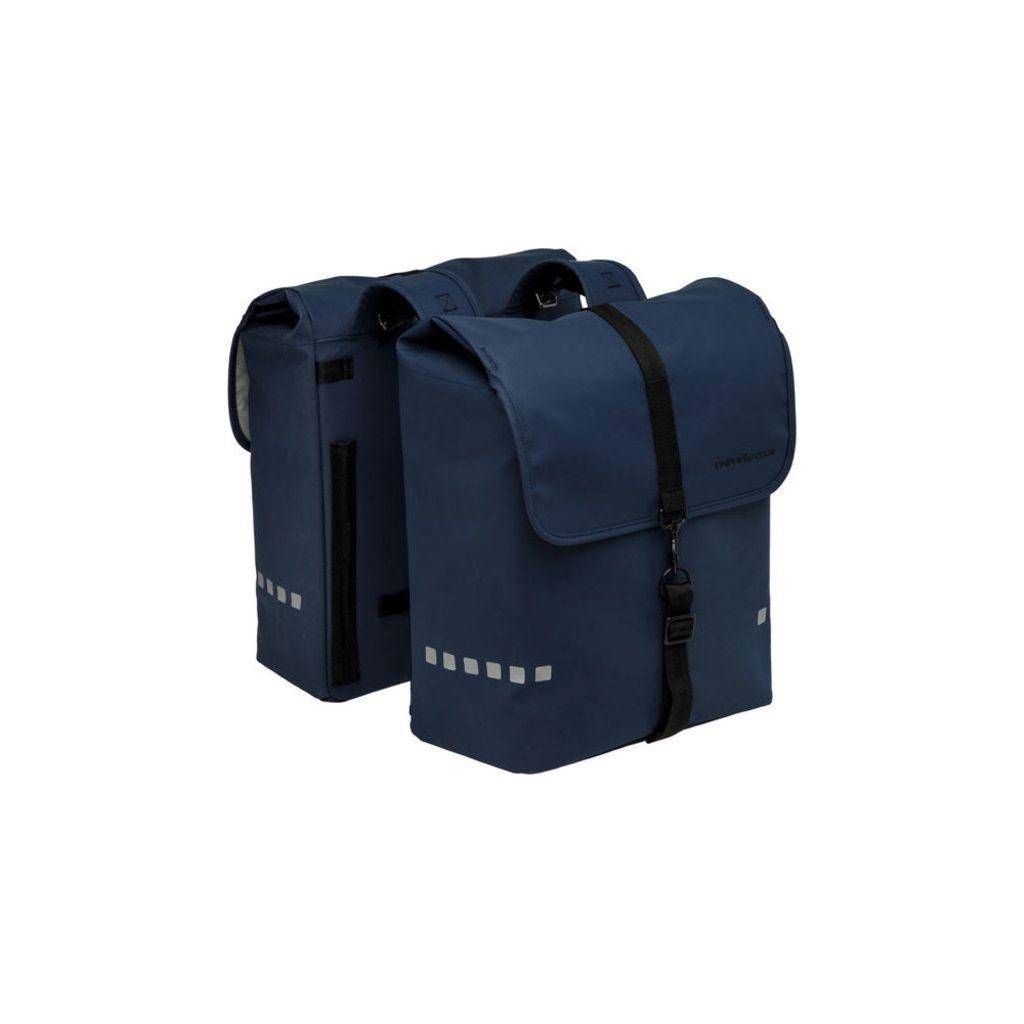 Dubbele Fietstas New Looxs Odense Double Mik 39 Liter 34 X 16 X 38 Cm (2X) - Le Coq Wielerartikelen