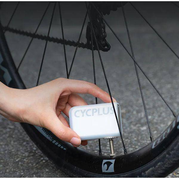 Elektrische Accu Fietspomp Cycplus A2S Cube Mini - Le Coq Wielerartikelen