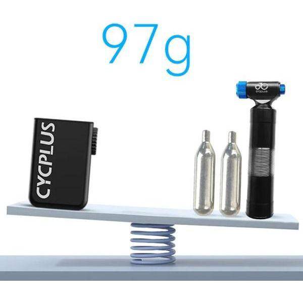 Elektrische Accu Fietspomp Cycplus A2S Cube Mini - Le Coq Wielerartikelen