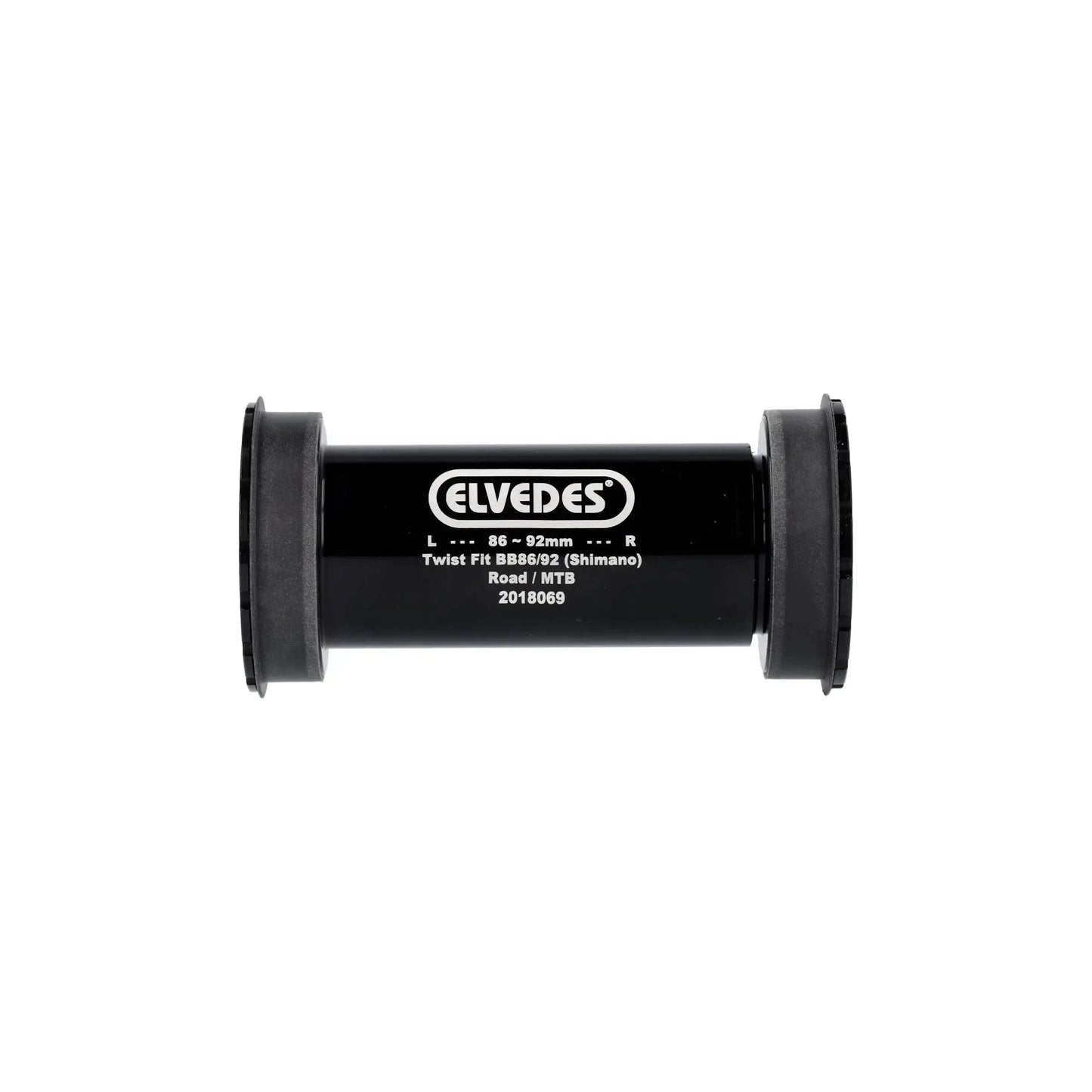 Elvedes Trapas Cupset Twistfit Shimano BB86/92 - Zwart - Le Coq Wielerartikelen