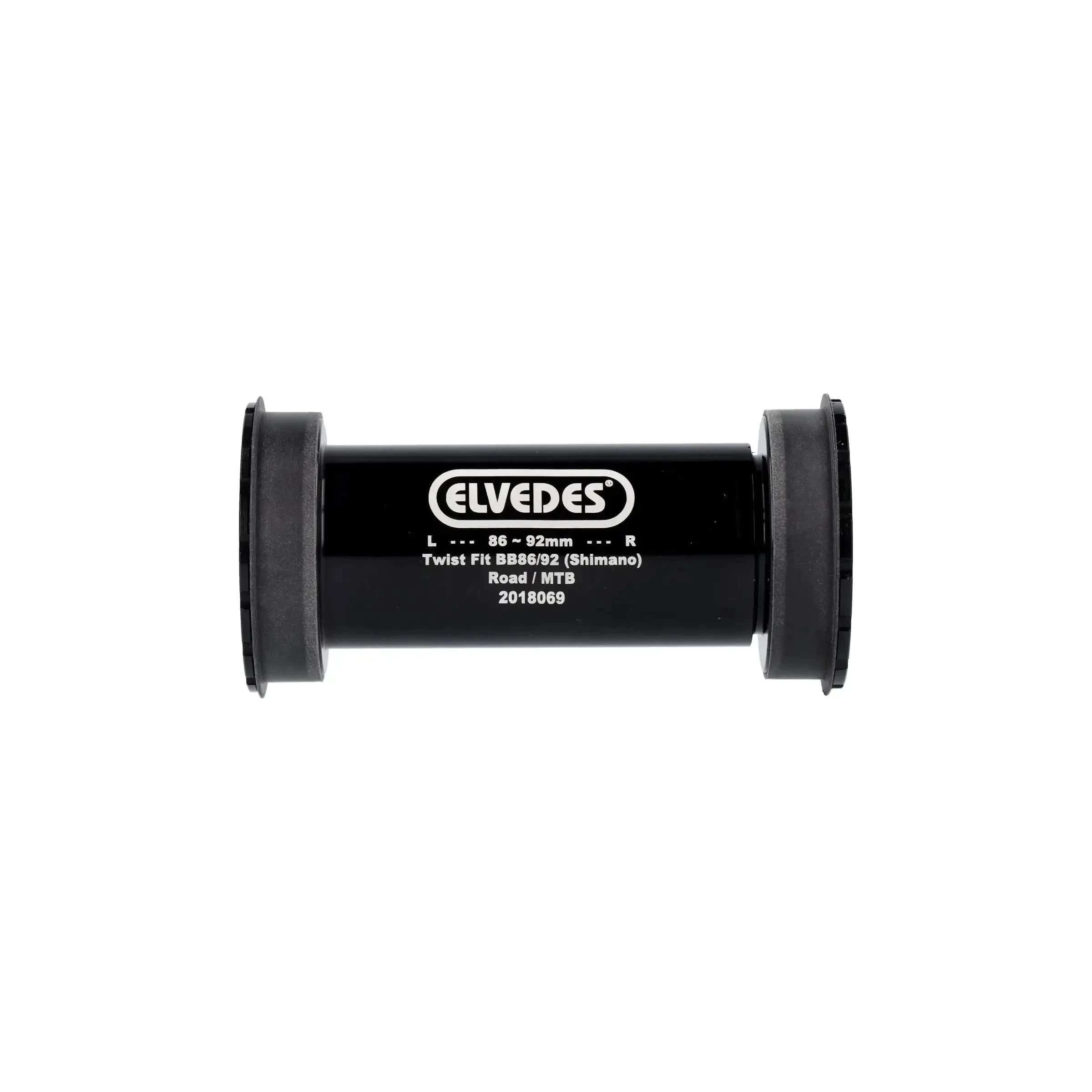 Elvedes Trapas Cupset Twistfit Shimano BB86/92 - Zwart - Le Coq Wielerartikelen