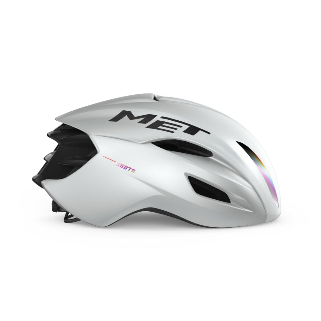 MET Manta Mips racefiets helm met aerodynamisch ontwerp en ventilatieopeningen, geschikt voor wielrenners.