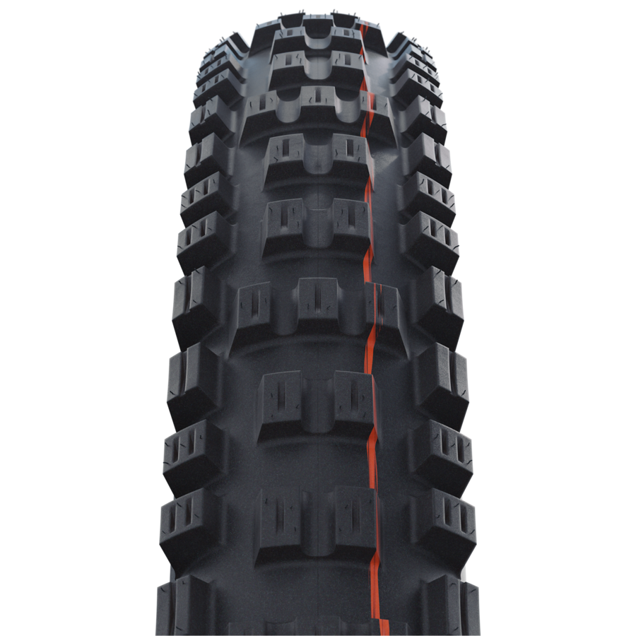 Schwalbe Buitenband 27.5" Eddy Current Front TLE ADDIX Soft Super Trail 70-584 Vouwband Zwart - Le Coq Wielerartikelen