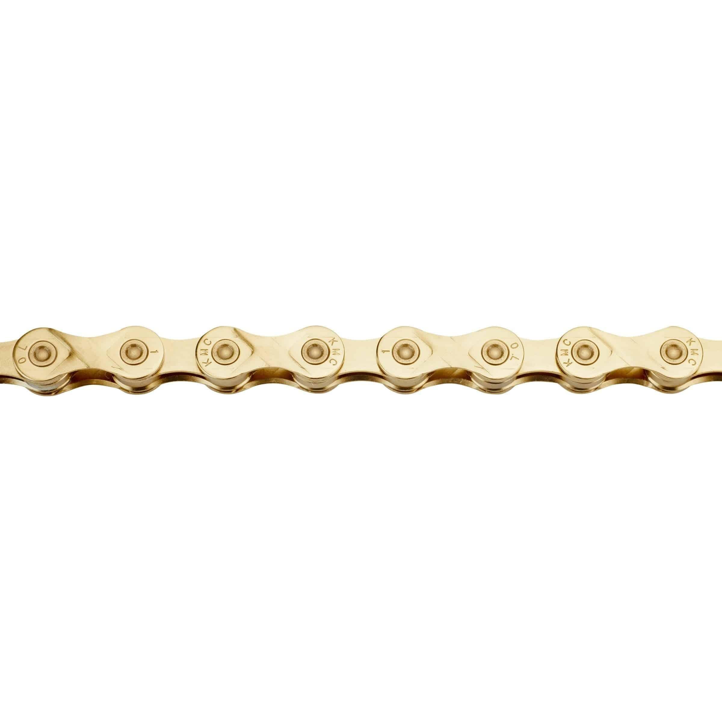 Kmc Fietsketting X9 Goud 114 Schakels - Le Coq Wielerartikelen