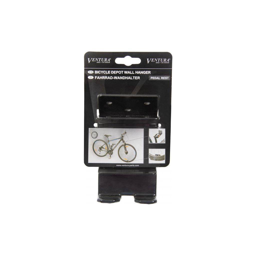 M-Wave Compacte Fiets Muurhanger Met Pedaalsteun - Le Coq Wielerartikelen