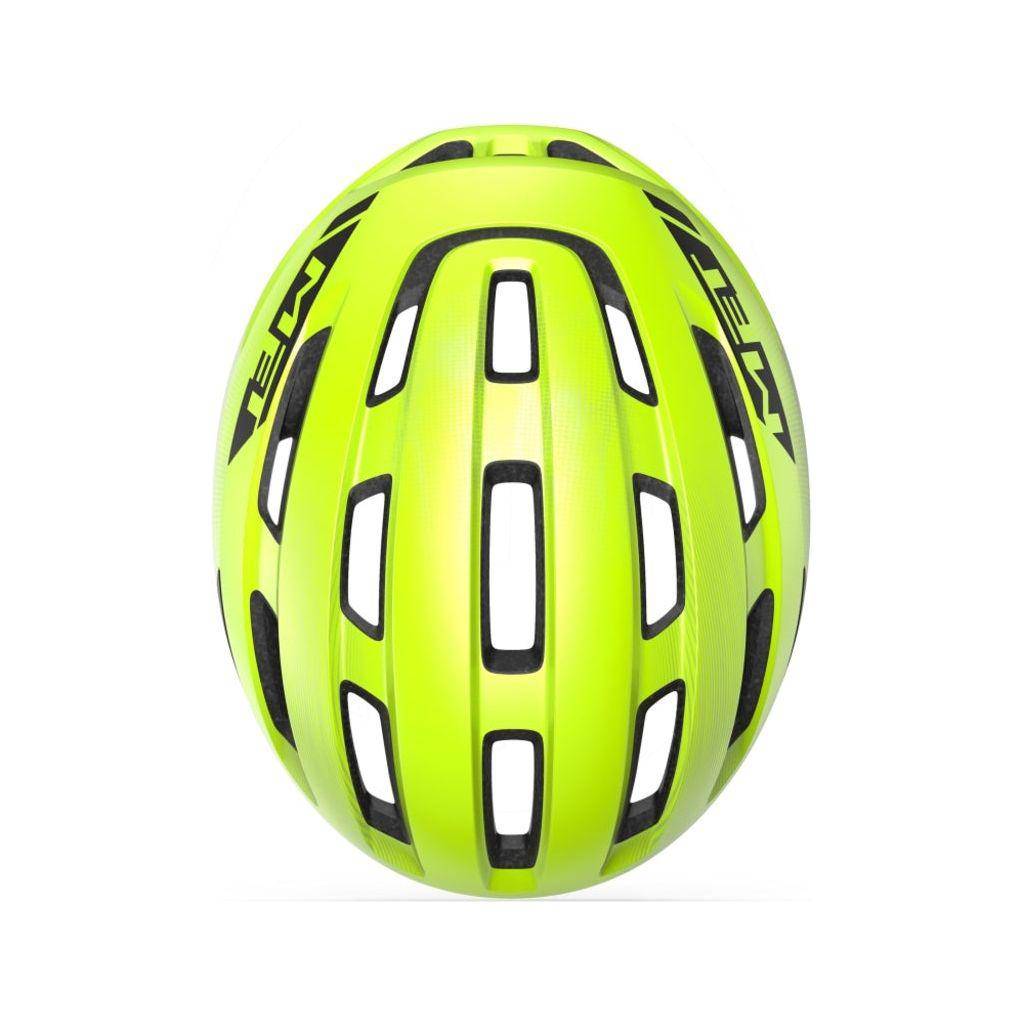 Blauwe MET racefietshelm Miles in maat S/M, lichte wielrenhelm met ventilatie voor fietsers
