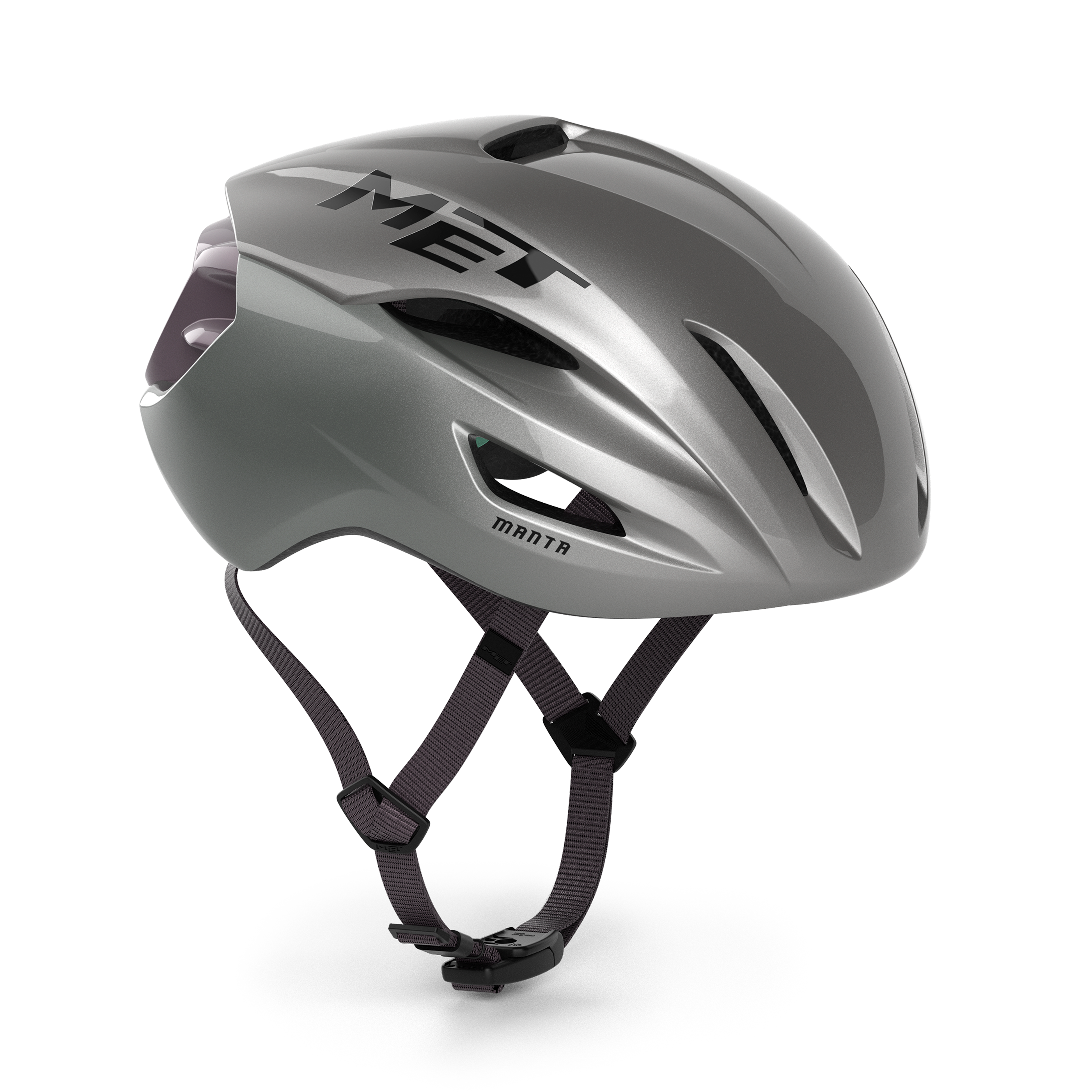 MET Manta Mips racefietshelm met aero ontwerp en verstelbare straps voor veilig en comfortabel fietsen.