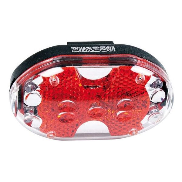 Simson Achterlicht 5 Led Batterij Zadelpen - Le Coq Wielerartikelen