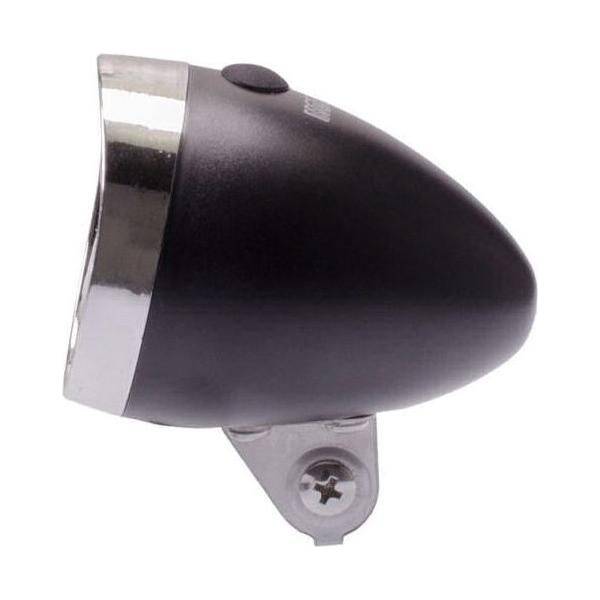 Simson Koplamp Voorvork ''Classic Mini'' - Zwart - Le Coq Wielerartikelen