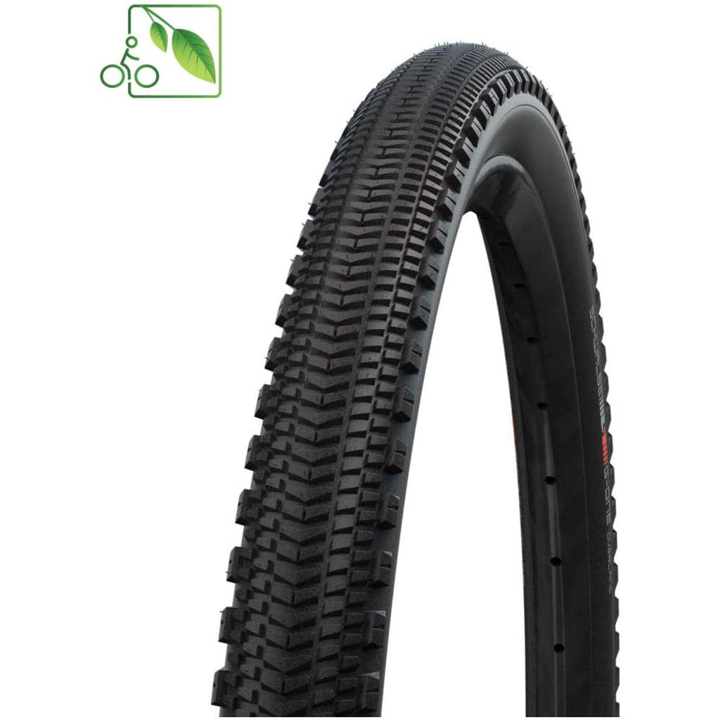Buitenband 28" Schwalbe G-One Overland TLE ADDIX SpeedGrip Super Ground Vouwband Zwart - Le Coq Wielerartikelen