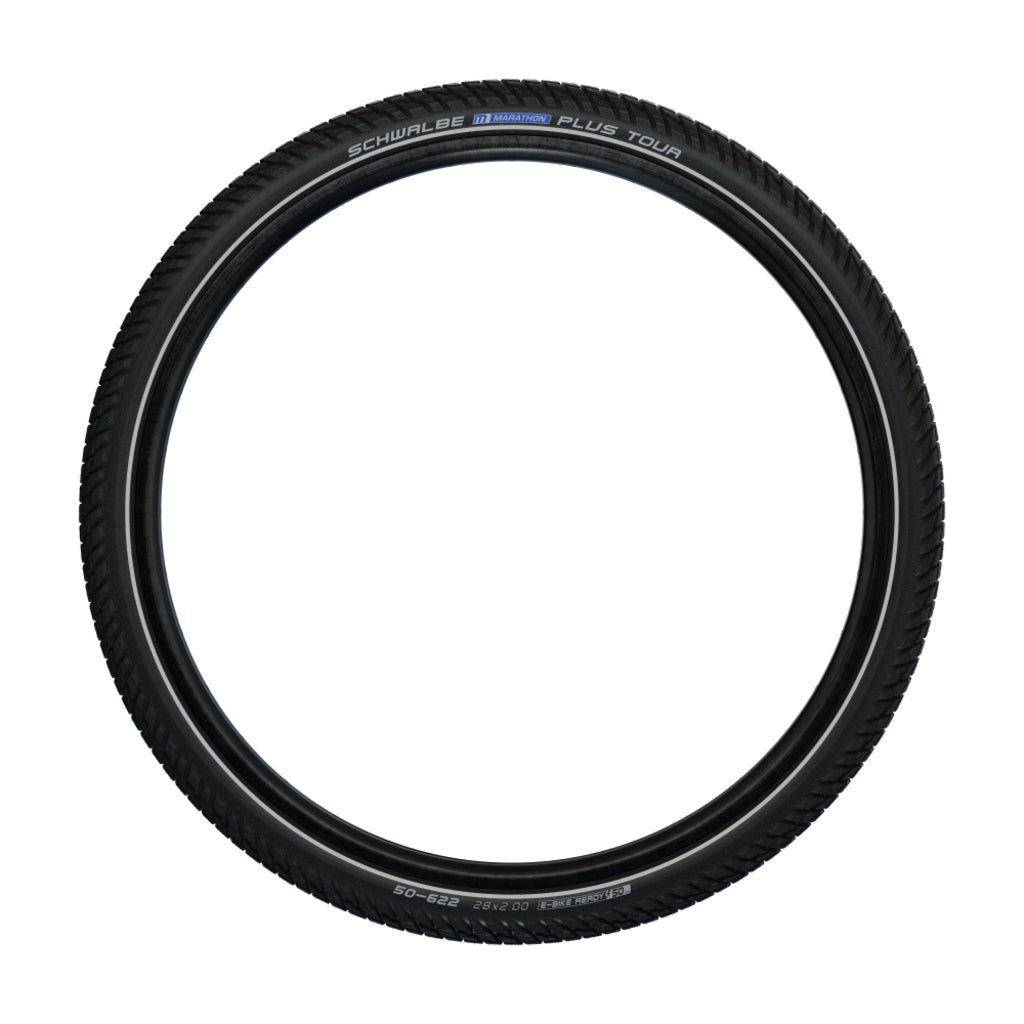 Schwalbe Buitenband 28" Marathon Plus Tour ADDIX E Smart DualGuard - Zwart - Le Coq Wielerartikelen