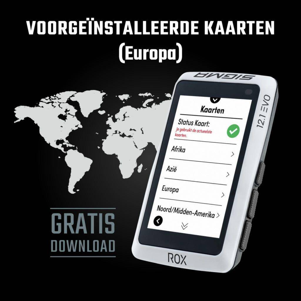 Sigma Fietscomputer Rox 12.1 Evo Gps Basic - Le Coq Wielerartikelen